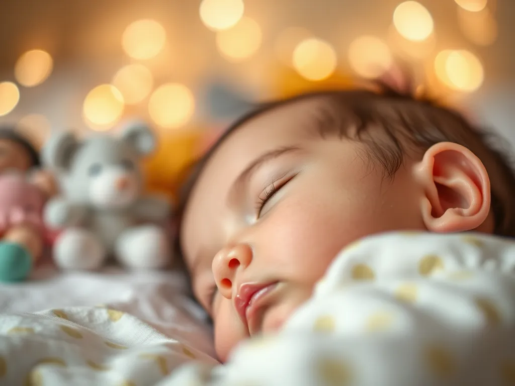 Niemowlę śpi z otwartymi oczami – czy to dobrze?