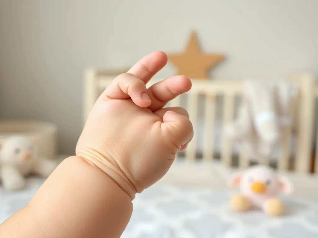 Niemowlę łapie się za ucho – co to znaczy?